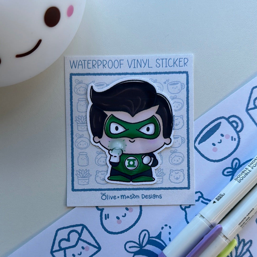 Superheros Vol 2 Waterproof Vinyl Sticker Set